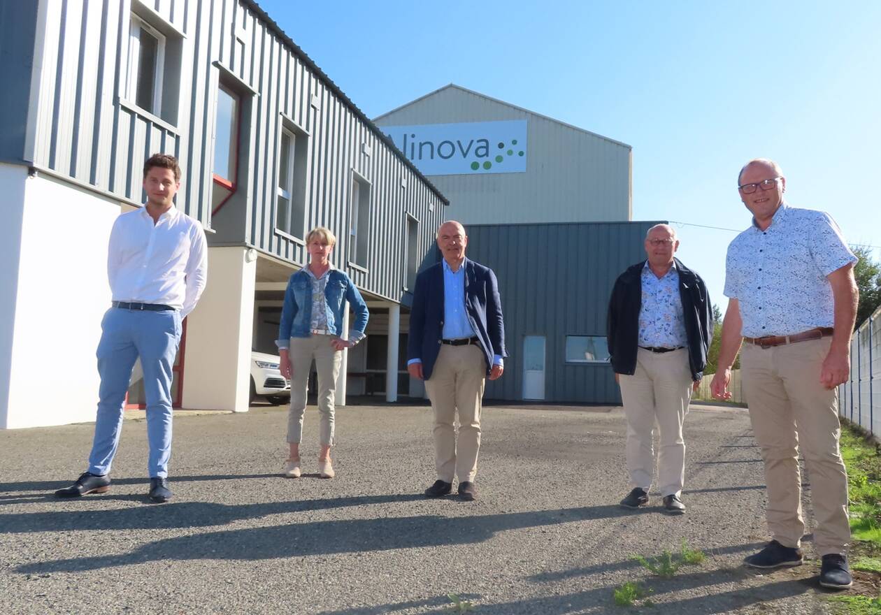 Article de presse Ouest-France pour l'ouverture de l'usine Alinova